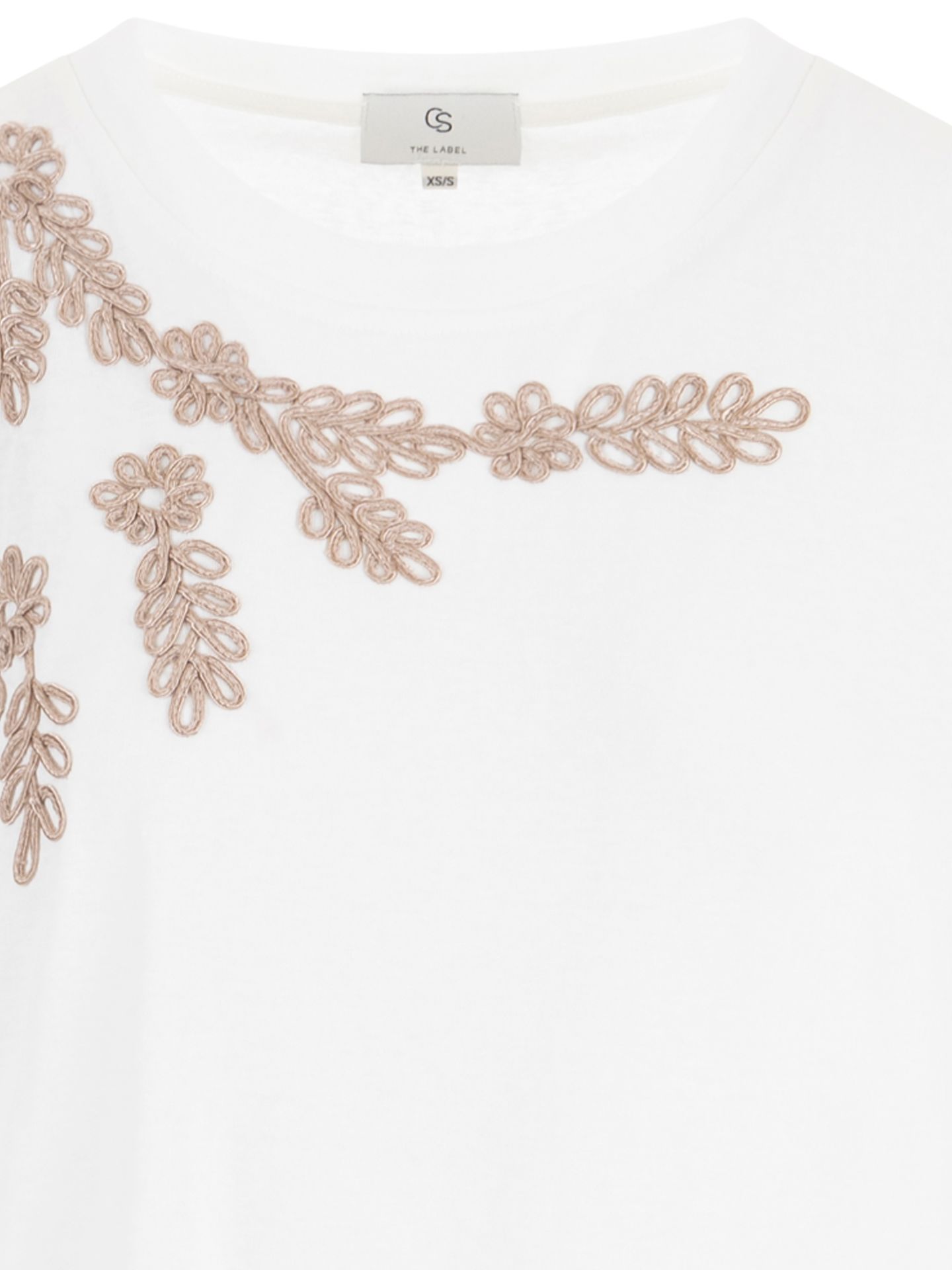 C&S The Label T-shirt Tika Taupe 00083321-5510