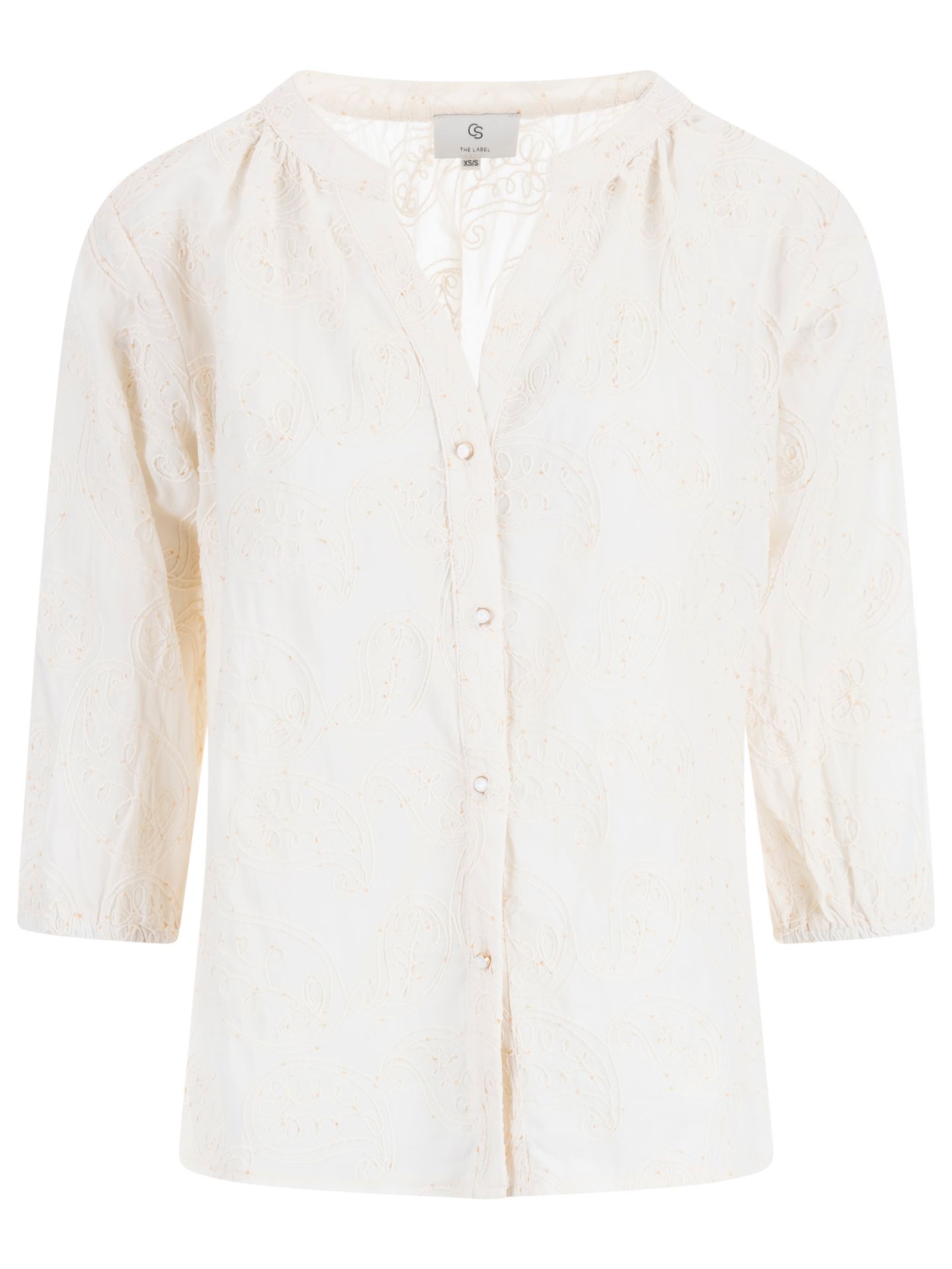 C&S The Label Blouse Luanca Beige 00083323-5200