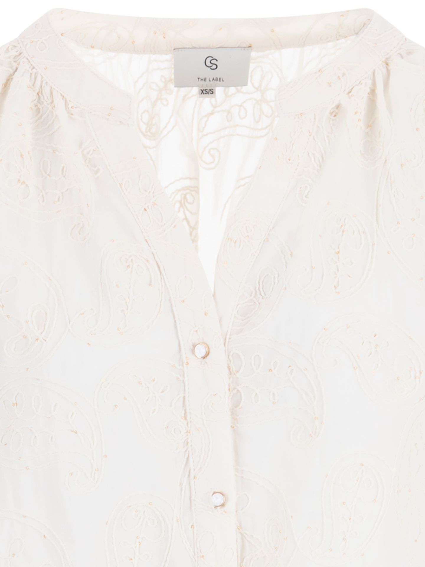 C&S The Label Blouse Luanca Beige 00083323-5200
