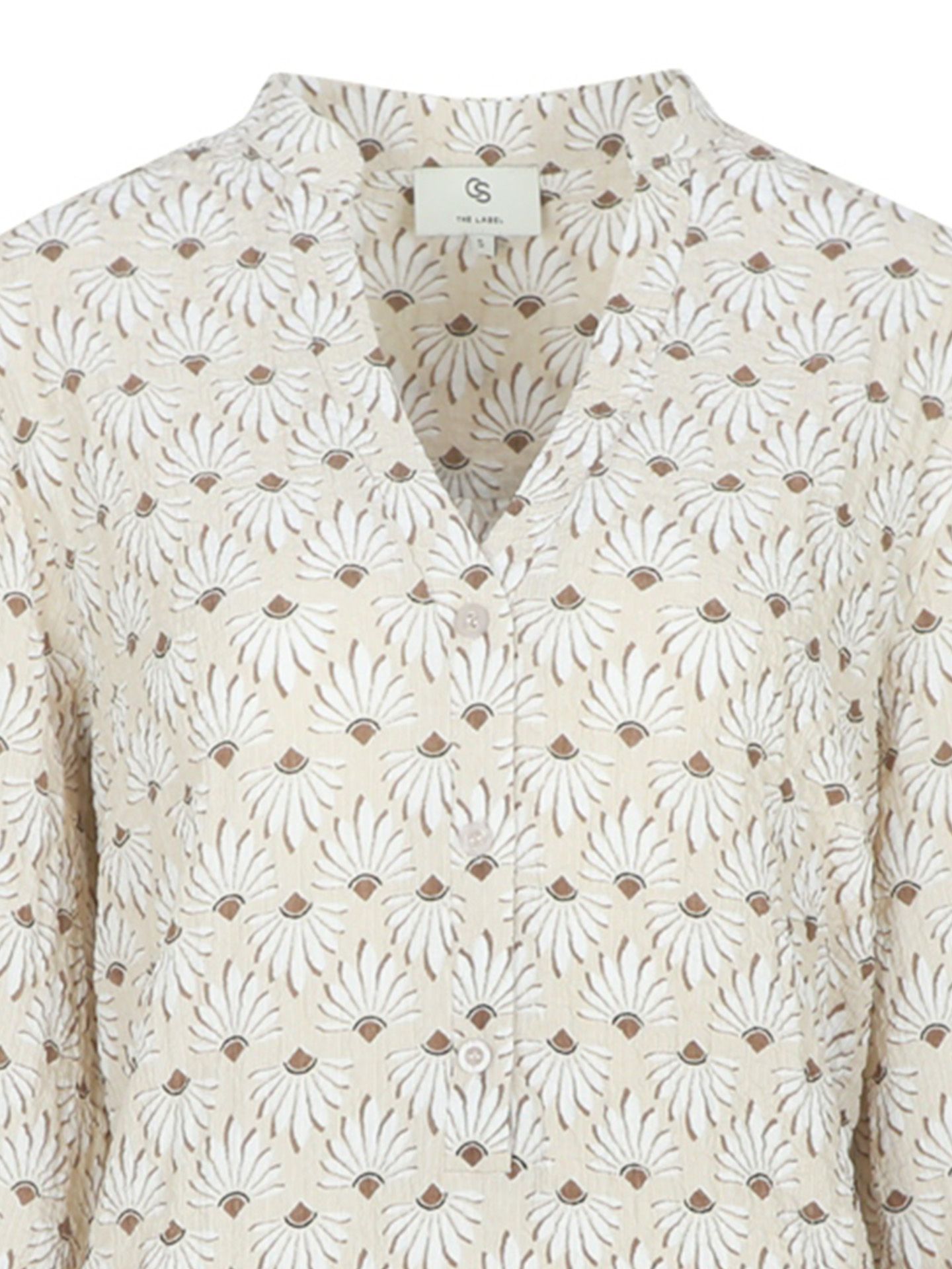 C&S The Label Blouse Laila Beige 00083327-5200