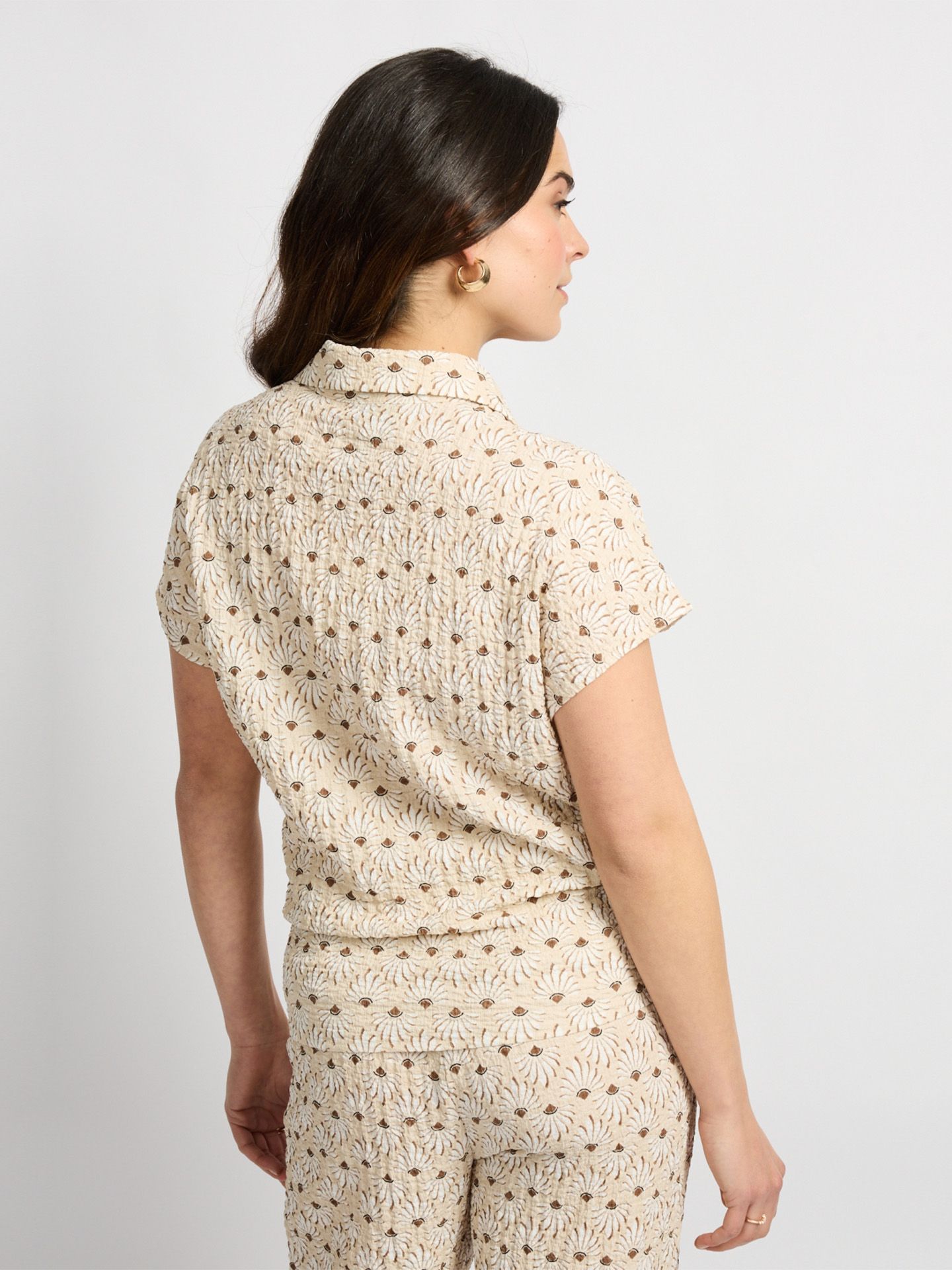 C&S The Label Blouse Sammy Beige 00083328-5200