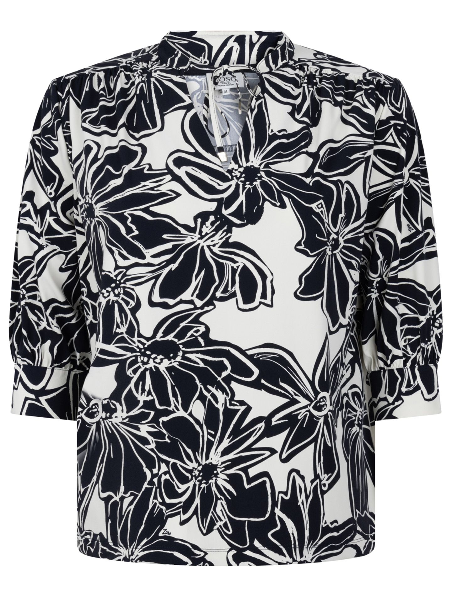 Zoso Blouse Marloes Blauw 00083334-1500