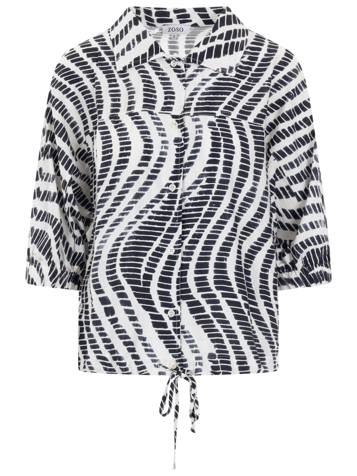 Zoso Blouse Edith Blauw 00083344-1500