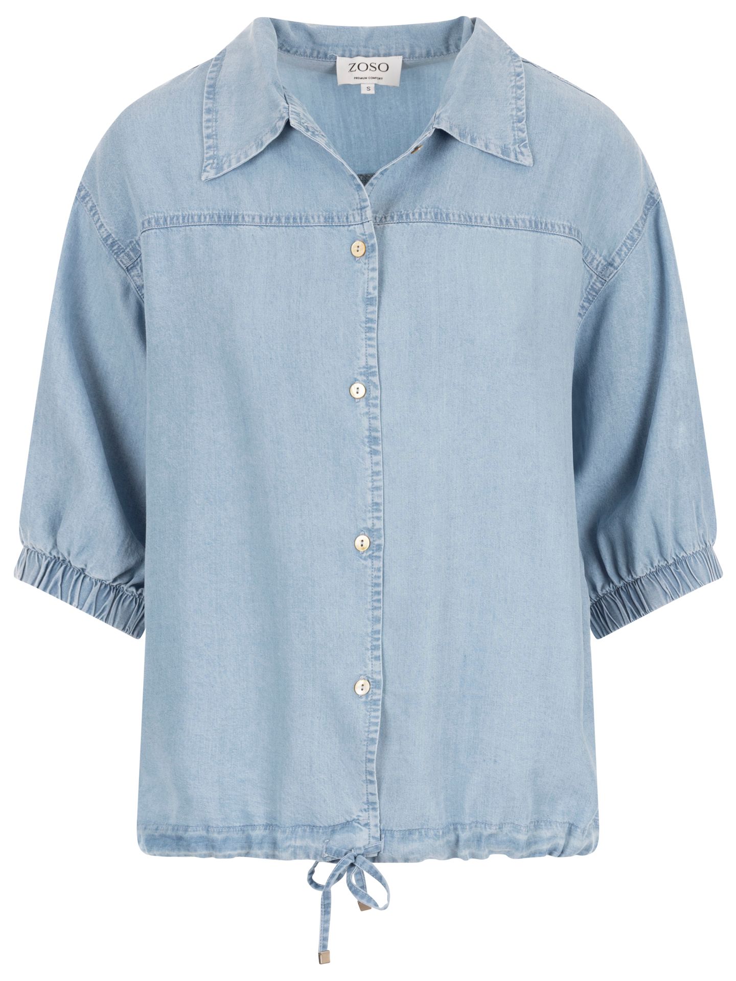 Zoso Blouse Maaike Blauw 00083347-500