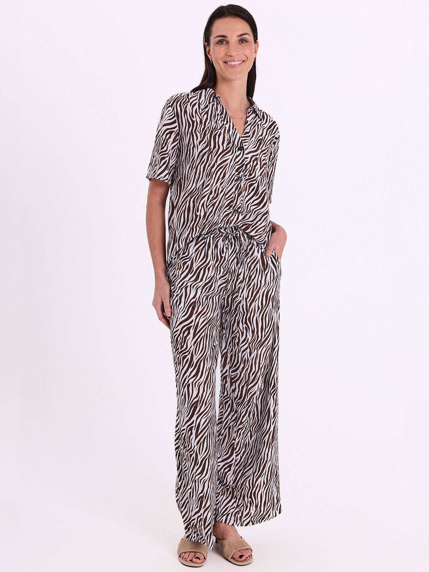 Freequent Blouse Mele Bruin 00083351-5800