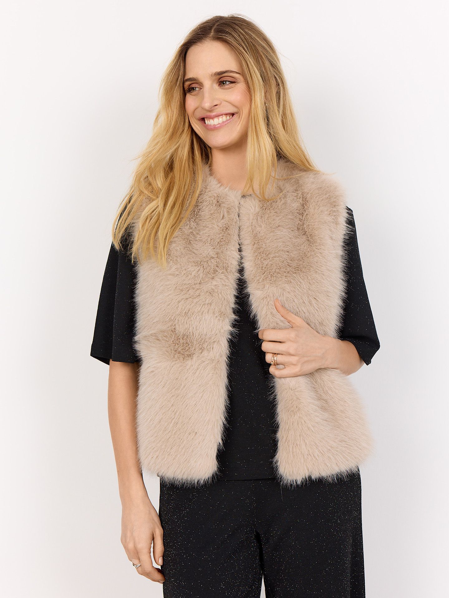 Soyaconcept Gilet Naida Beige 00083359-5100