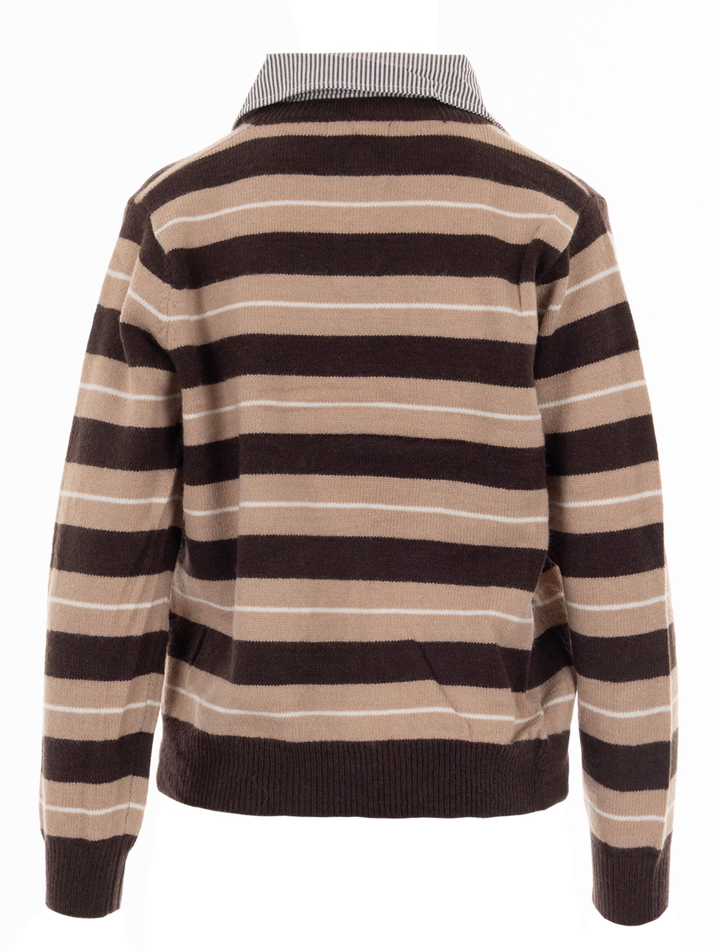 Flamant Rose Trui Dana Bruin 00083363-5800