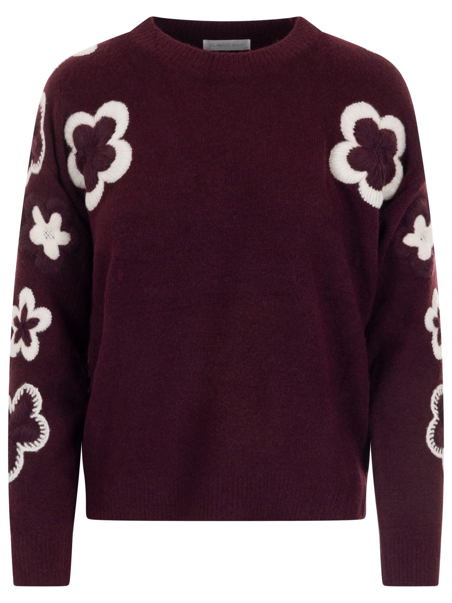 Flamant Rose Trui Amber Rood 00083366-3600 Flamant Rose Trui Amber Rood 00083366-3600