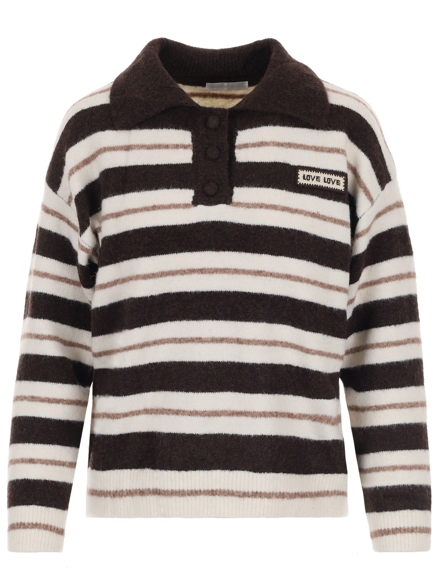 Flamant Rose Trui Sammy Bruin 00083368-5800 Flamant Rose Trui Sammy Bruin 00083368-5800