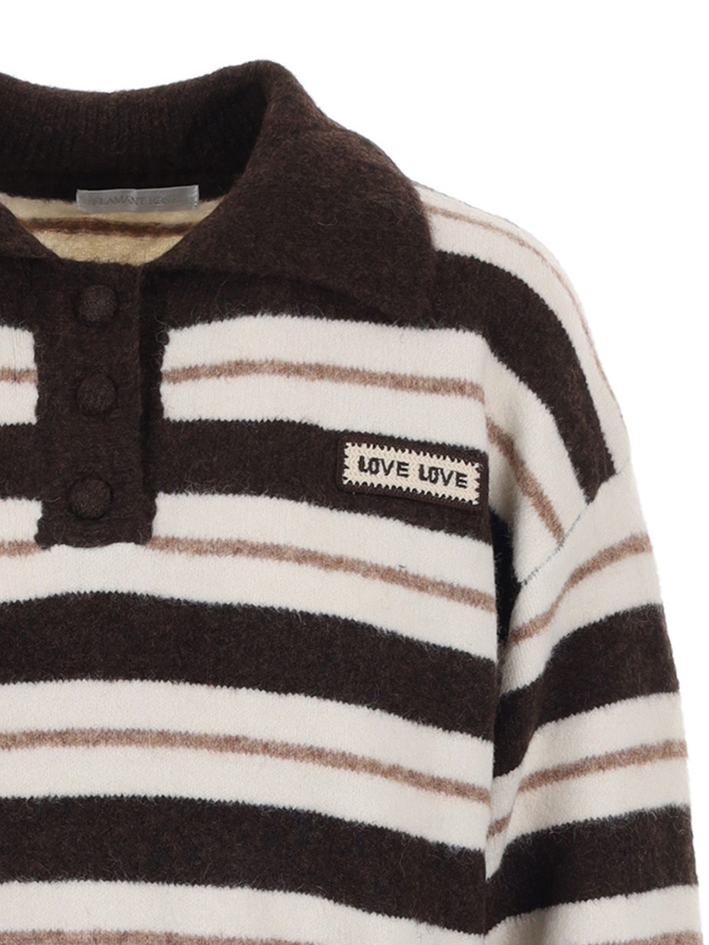 Flamant Rose Trui Sammy Bruin 00083368-5800