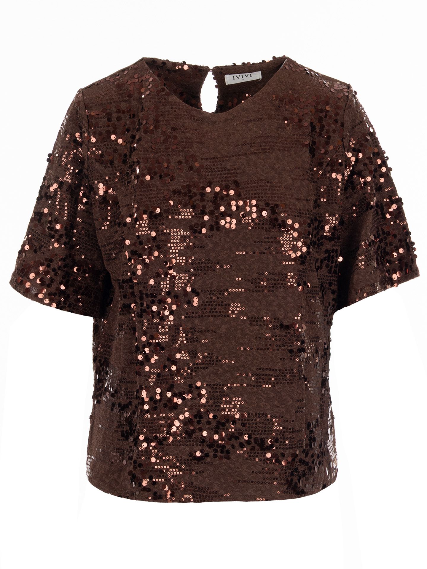 Ivivi T-shirt Karlijn Bruin 00083370-5900 Ivivi T-shirt Karlijn Bruin 00083370-5900