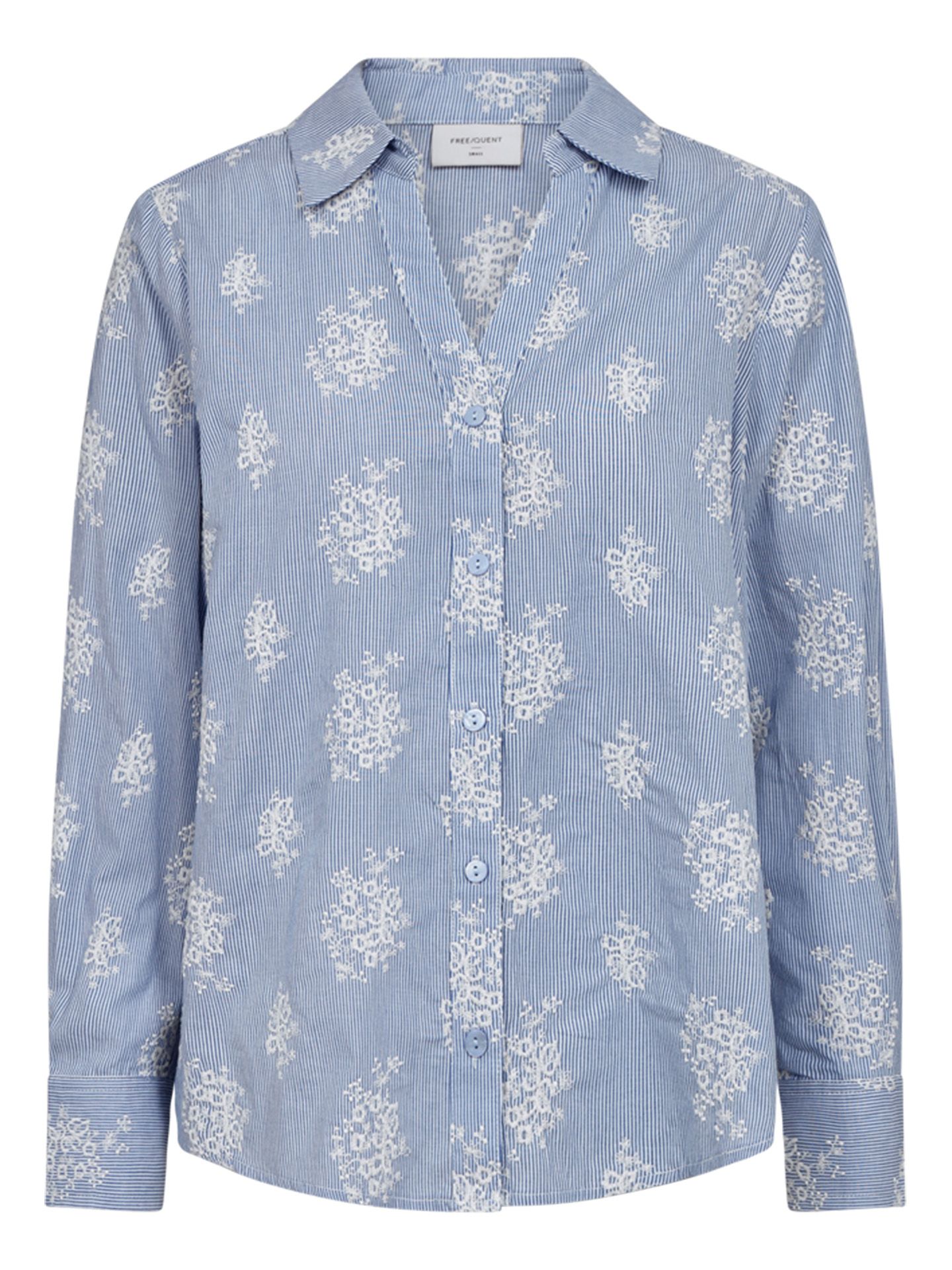 Freequent Blouse Lela Blauw 00083377-1600