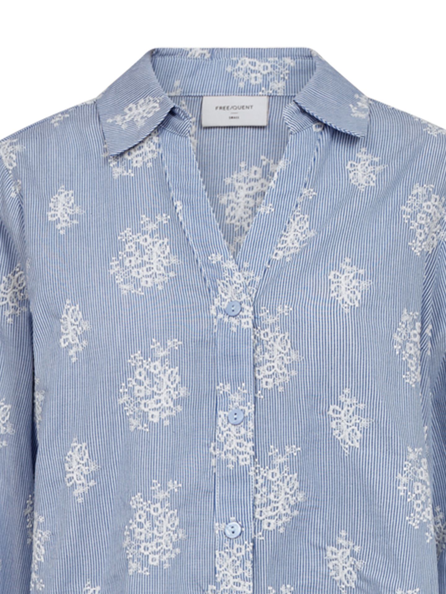 Freequent Blouse Lela Blauw 00083377-1600