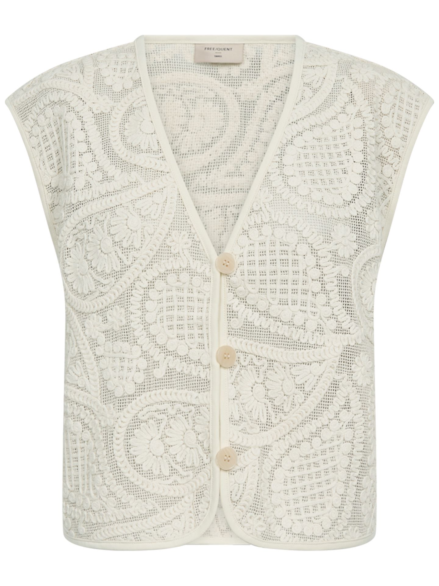 Freequent Vest Crossy Beige 00083384-5200