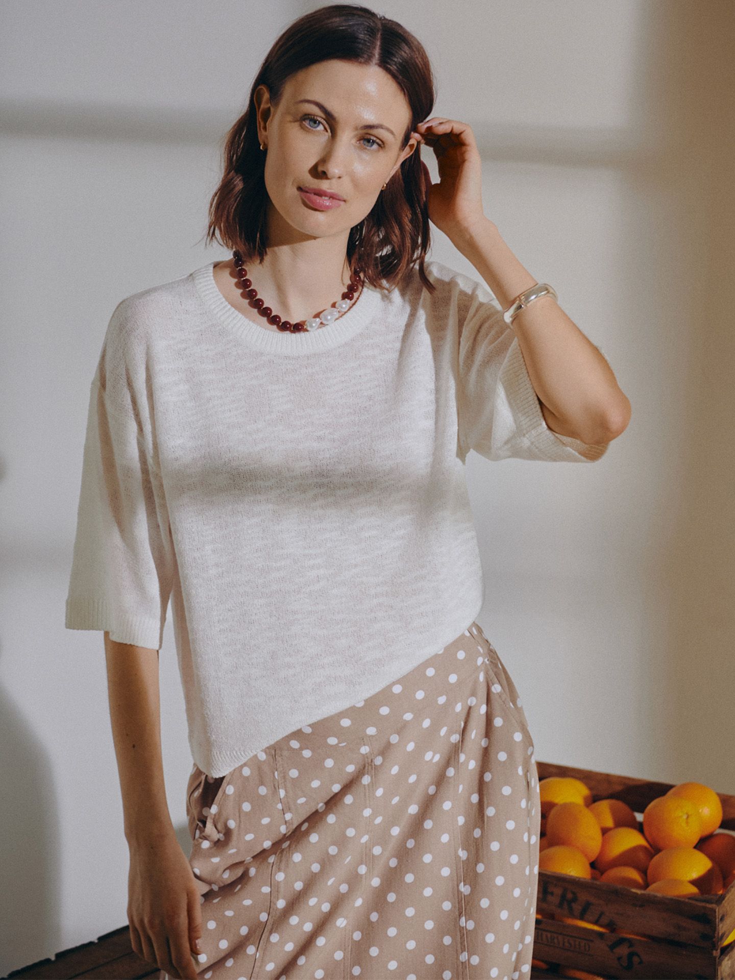 Freequent Trui Vicky Wit 00083386-7000