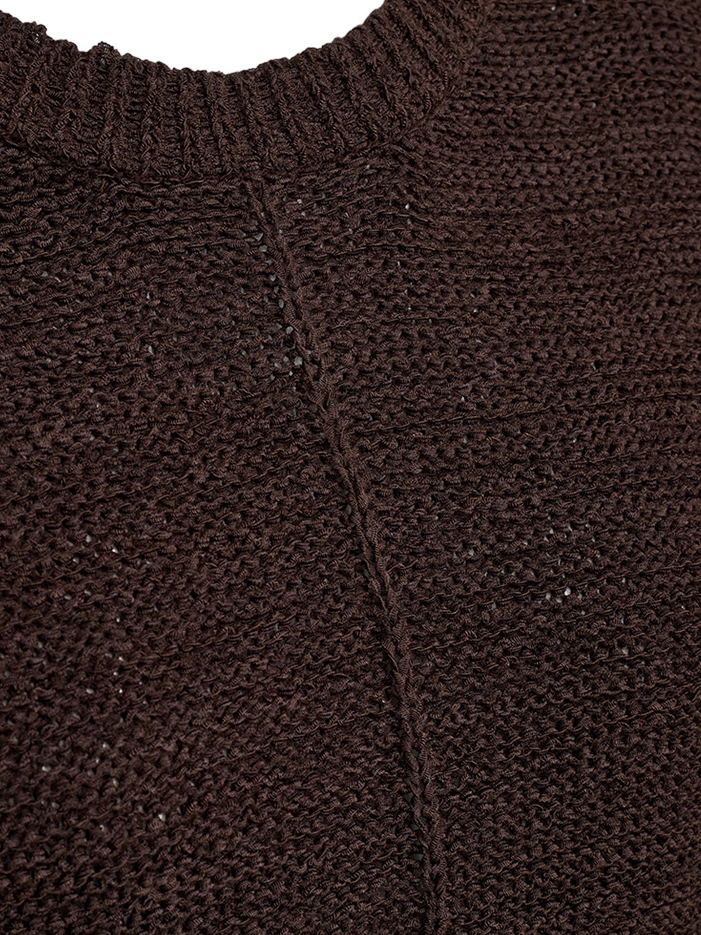 Freequent Pull-over Estapper Bruin 00083387-5800