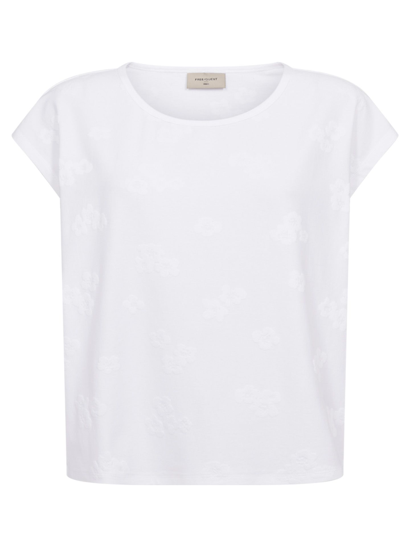 Freequent T-shirt Ziprea-Jo Wit 00083388-7000