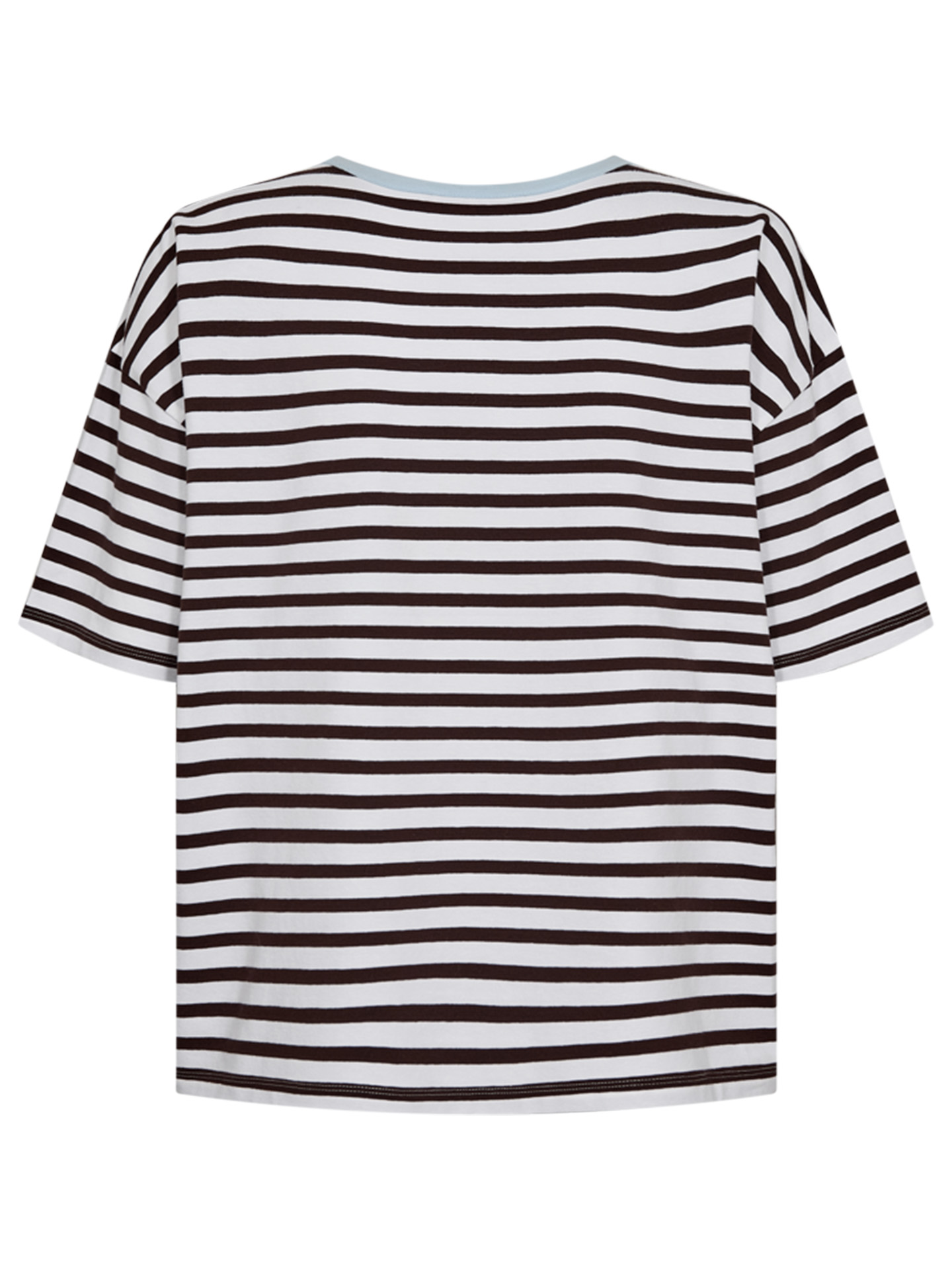 fen47★ Freequent T-shirt Fenjal Bruin - Schijvens Mode