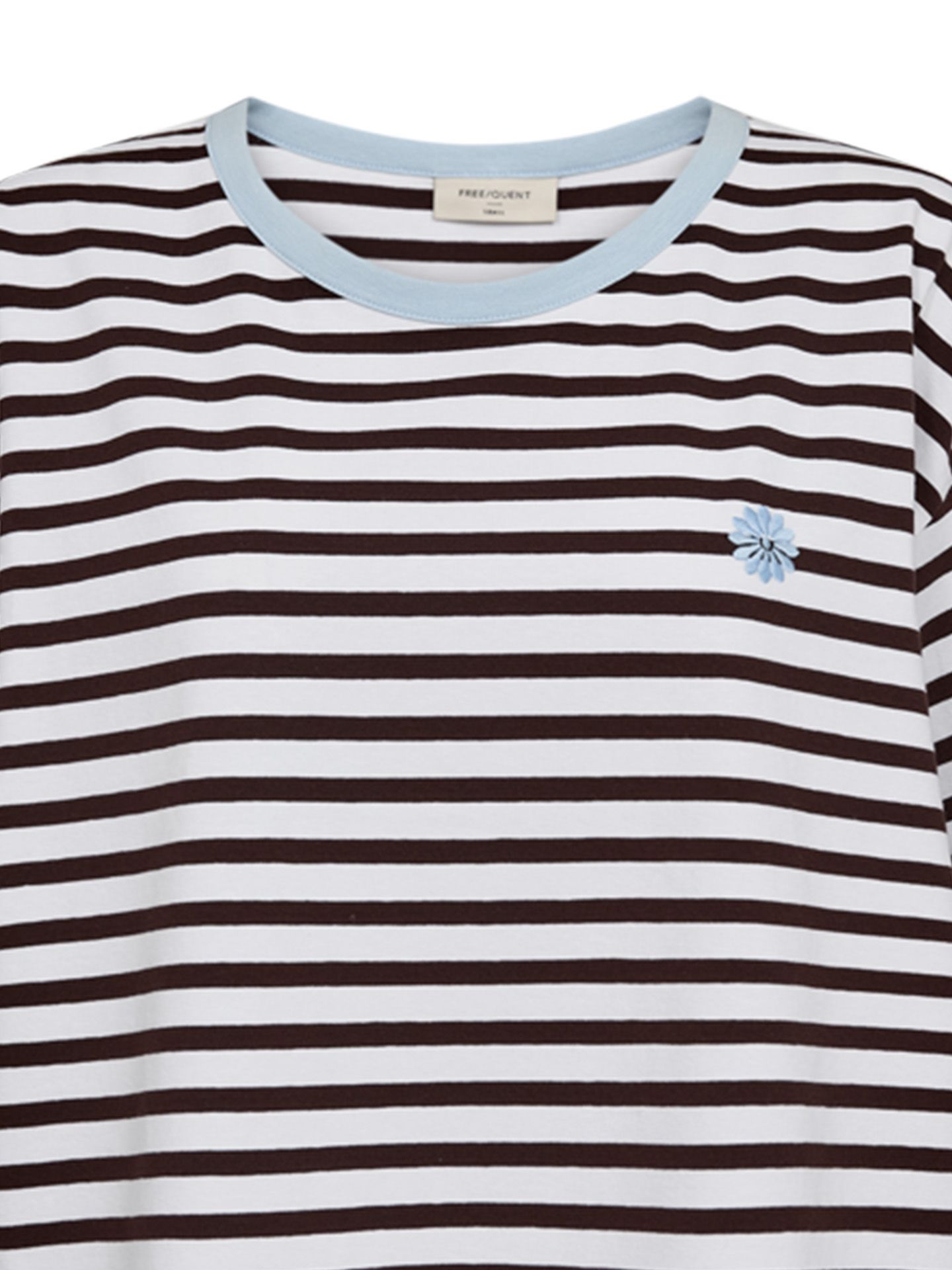 Freequent T-shirt Fenjal Bruin 00083390-5800