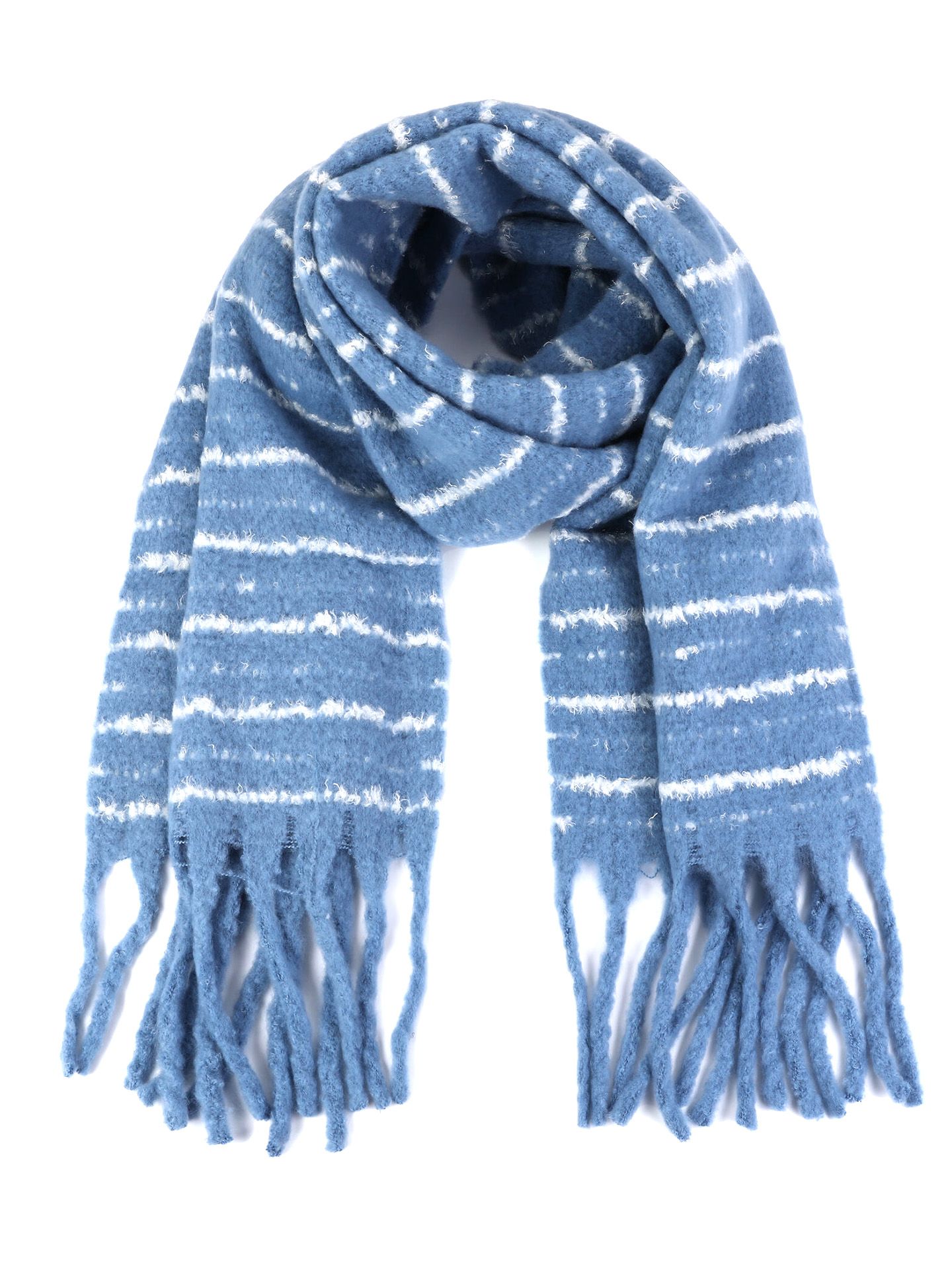 Schijvens mode Sjaal Janna Blauw 2900079944015