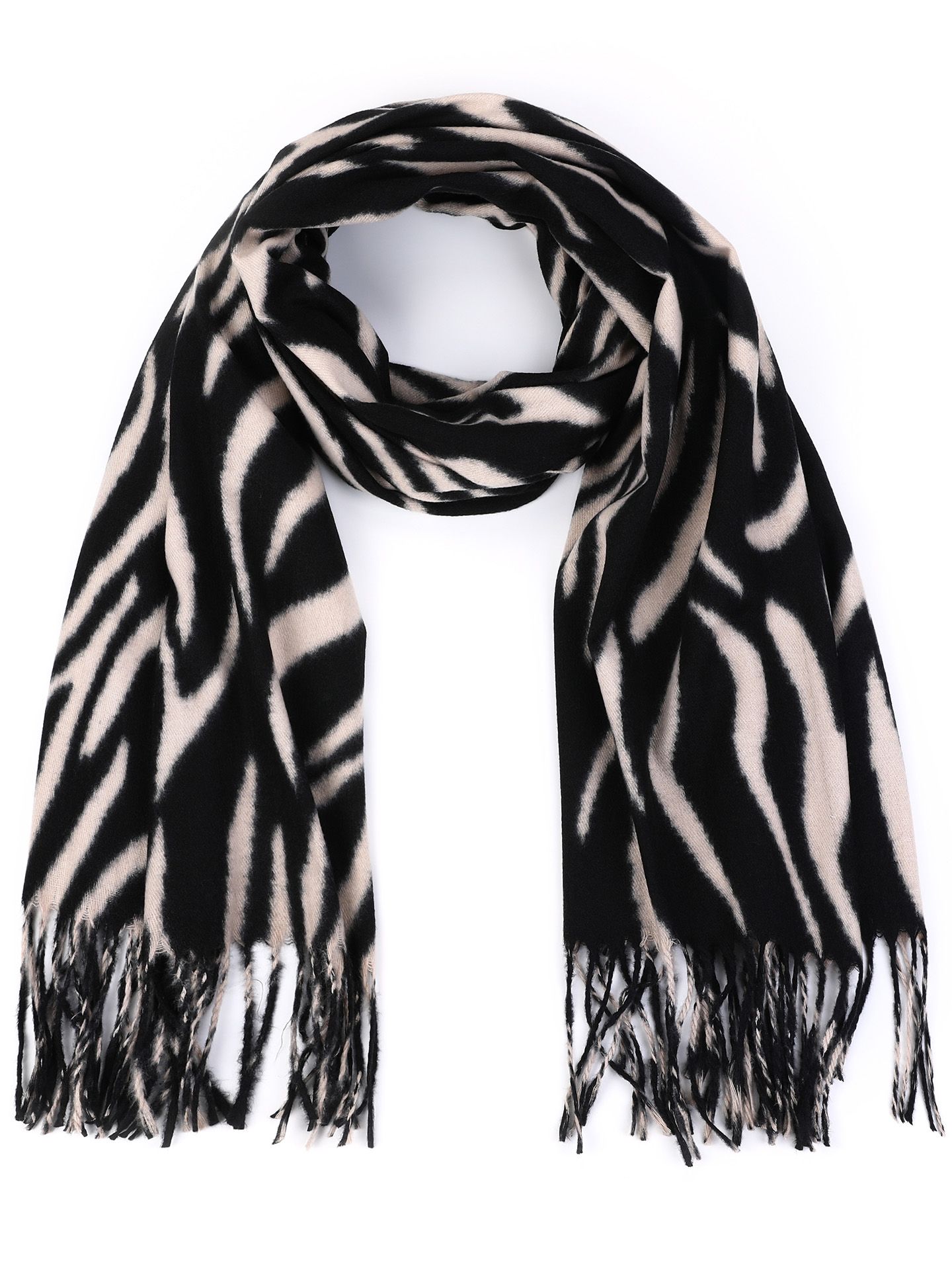 Schijvens mode Sjaal Hanna Zwart 00083410-7500 Schijvens mode Sjaal Hanna Zwart 00083410-7500