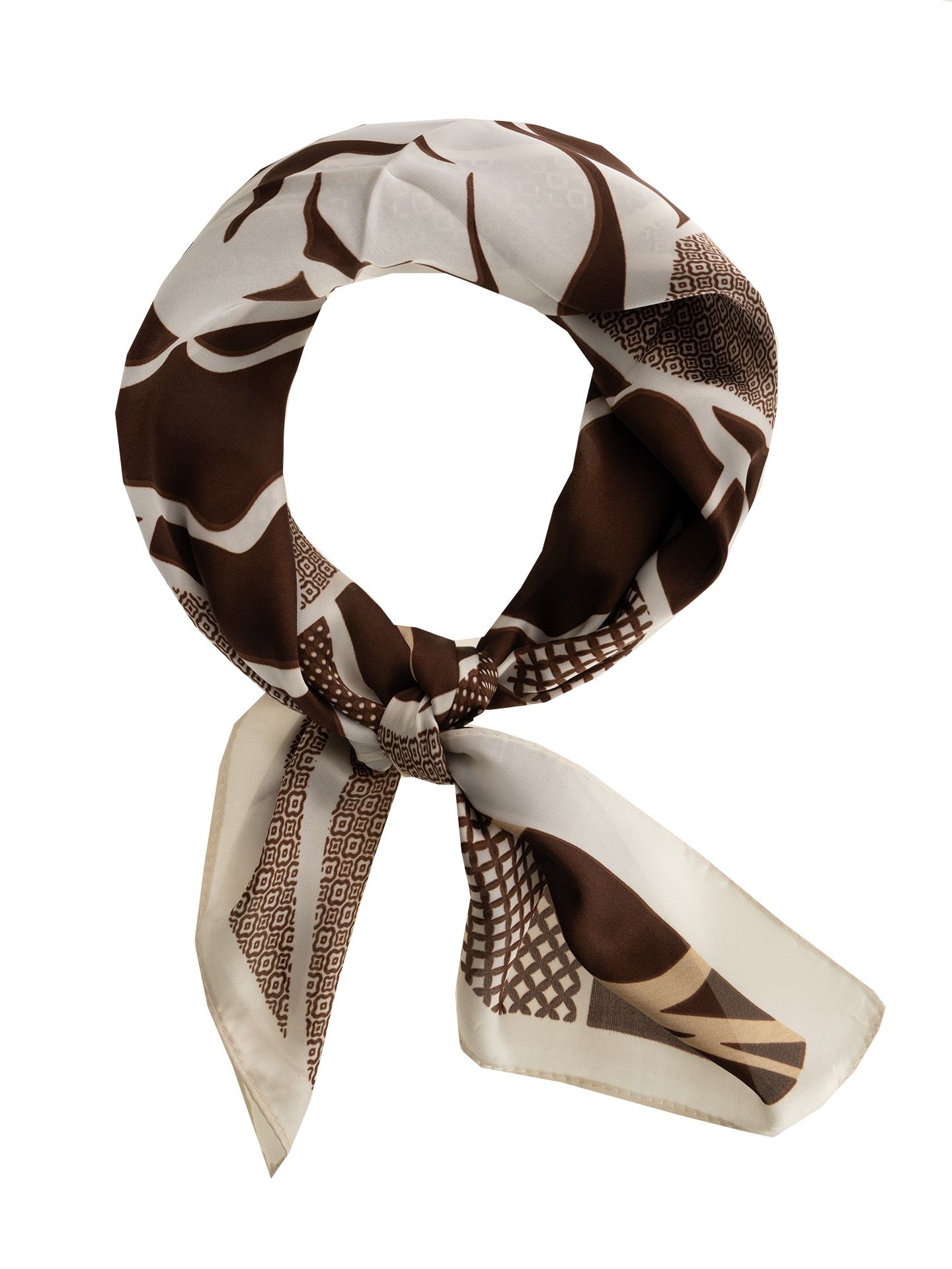 Schijvens mode Sjaal Jesmay Bruin 00083415-5800 Schijvens mode Sjaal Jesmay Bruin 00083415-5800