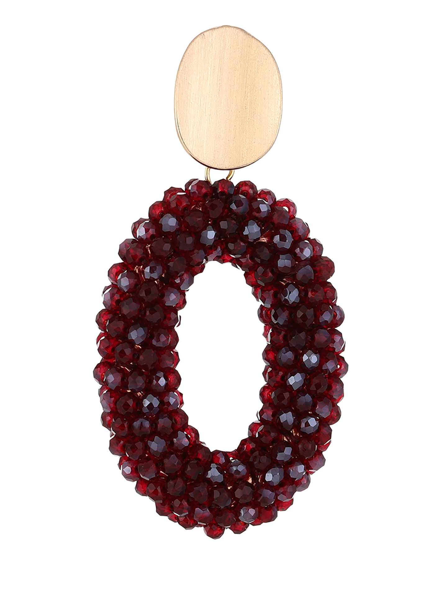 Schijvens mode Oorbel Jalissa Paars 00083418-4100