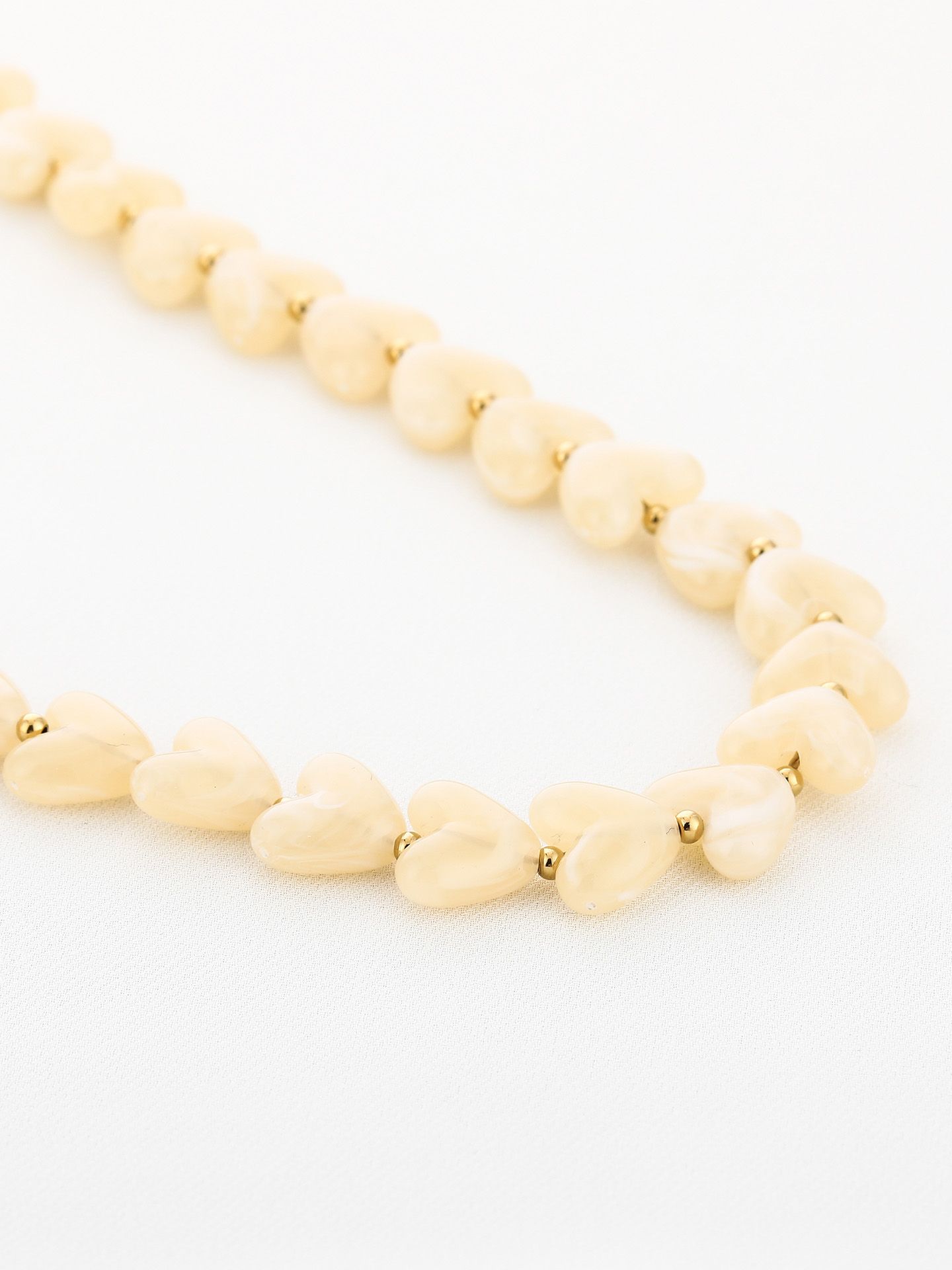 Schijvens mode Ketting Jacey Beige 00083421-5200