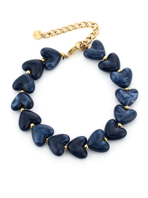 Schijvens mode Armband Jaël Blauw 2900079978010