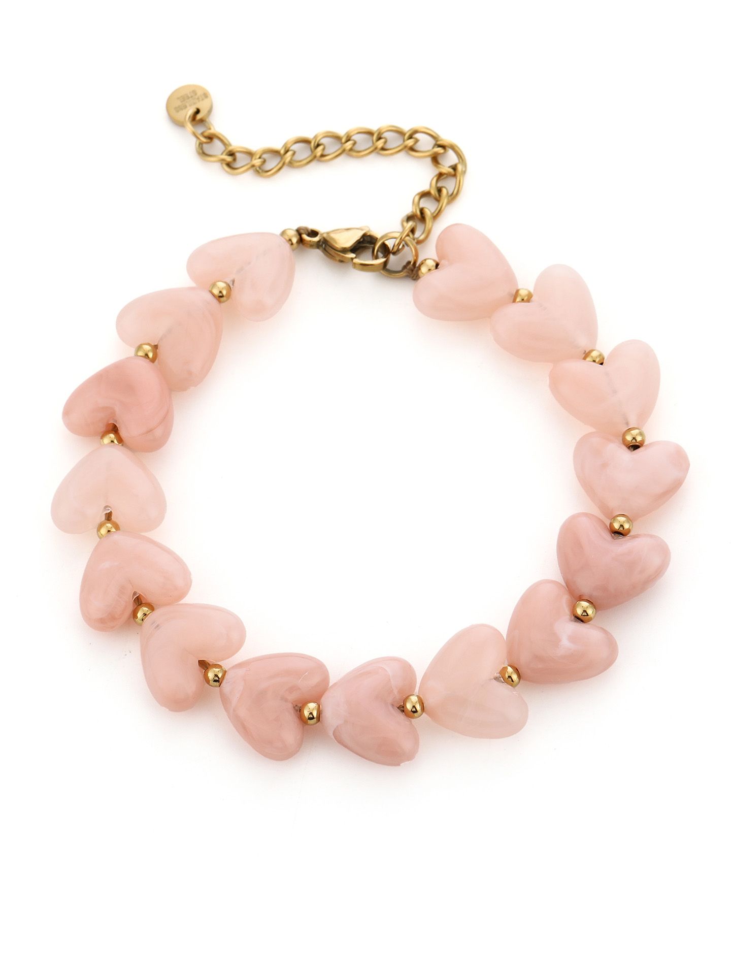 Schijvens mode Armband Jaël Roze 00083423-4700