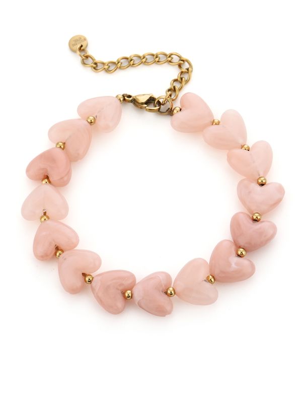 Schijvens mode Armband Jaël Roze 2900080871010