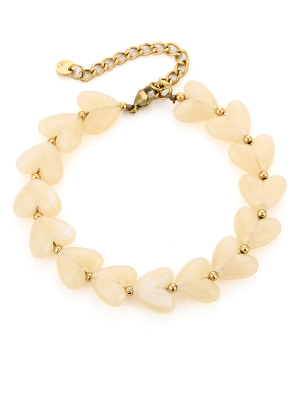 Schijvens mode Armband Jaël Beige 2900079979017