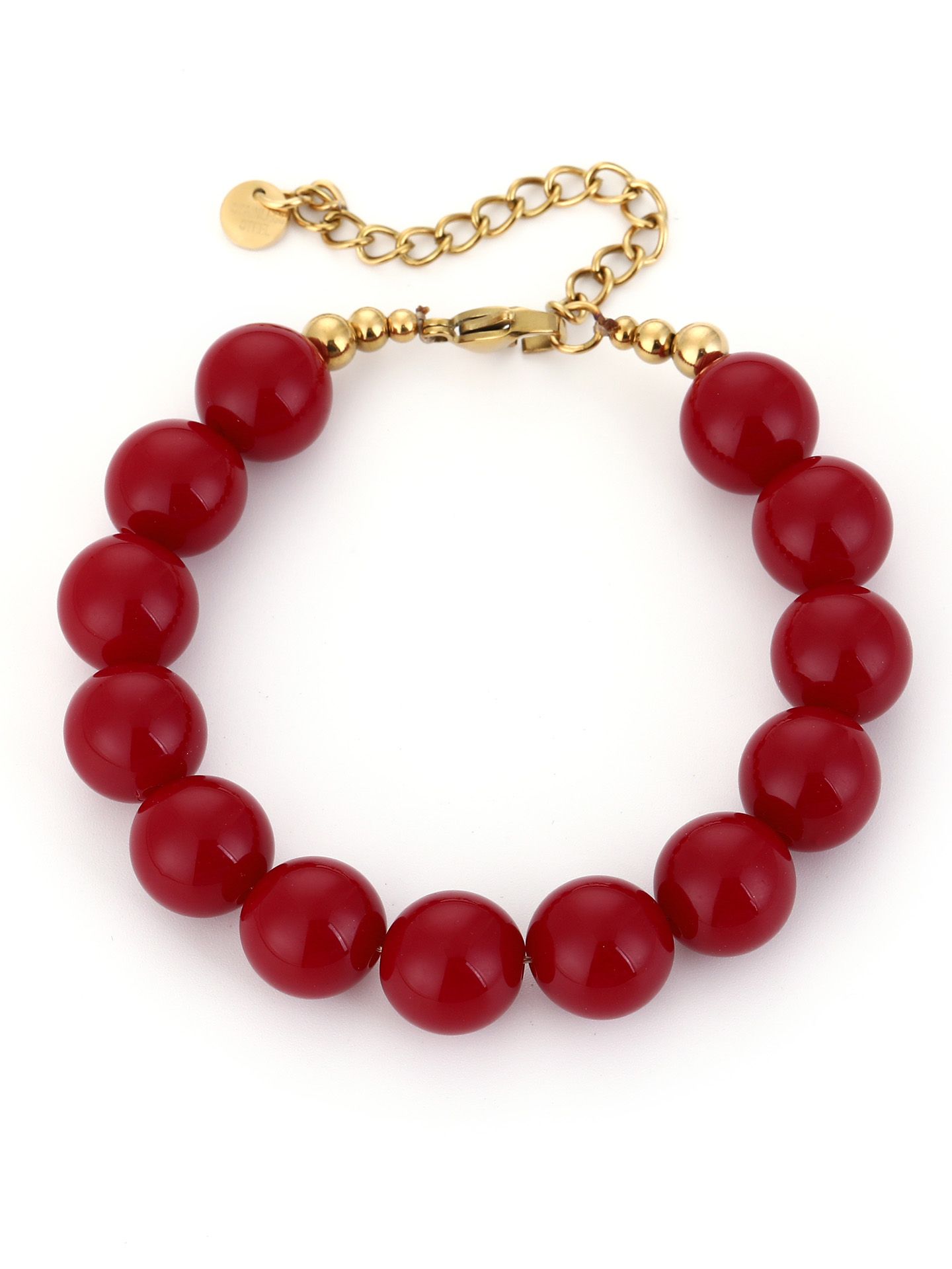 Schijvens mode Armband Jadae Rood 00083424-4800 Schijvens mode Armband Jadae Rood 00083424-4800