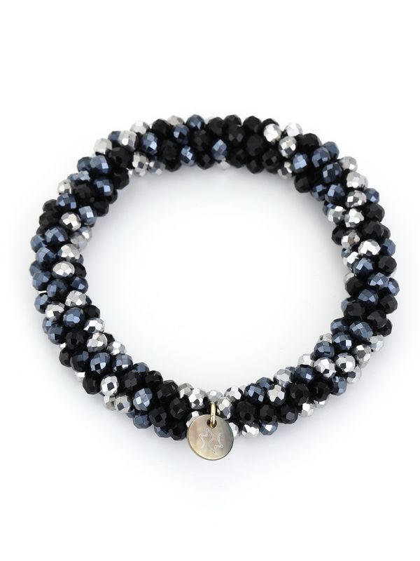 Schijvens mode Armband Jaclyn Blauw 2900079984011