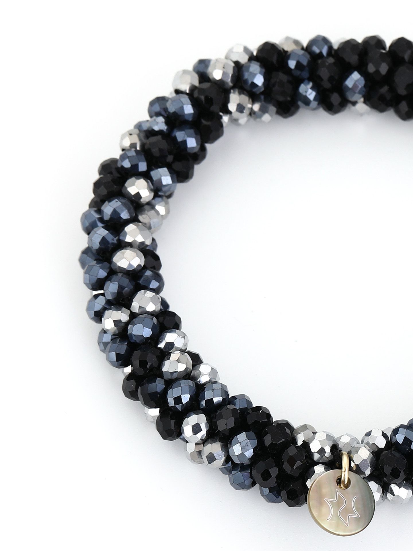 Schijvens mode Armband Jaclyn Blauw 00083425-1500