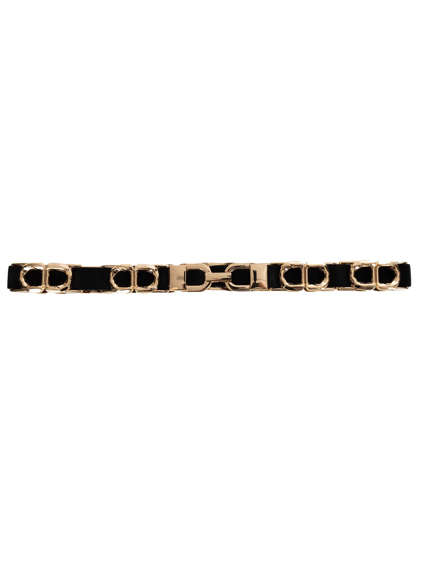 Schijvens mode Riem Jonna Zwart 00083429-7500