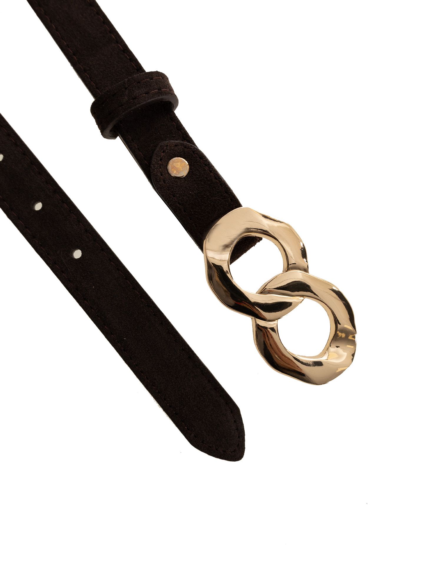 Schijvens mode Riem Josephina Bruin 00083430-5800