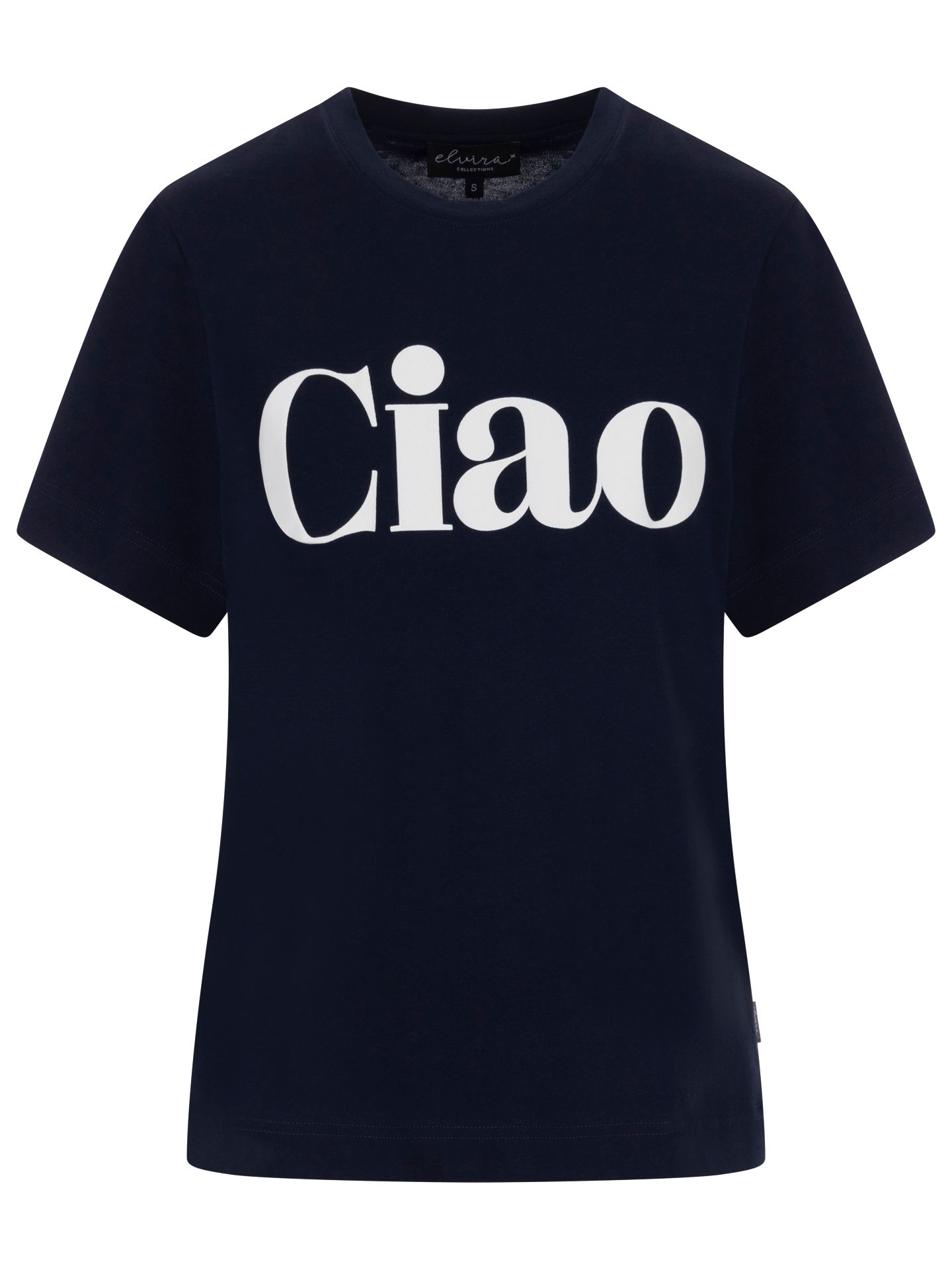 Elvira Collections T-shirt Ciao Blauw 00083437-1500