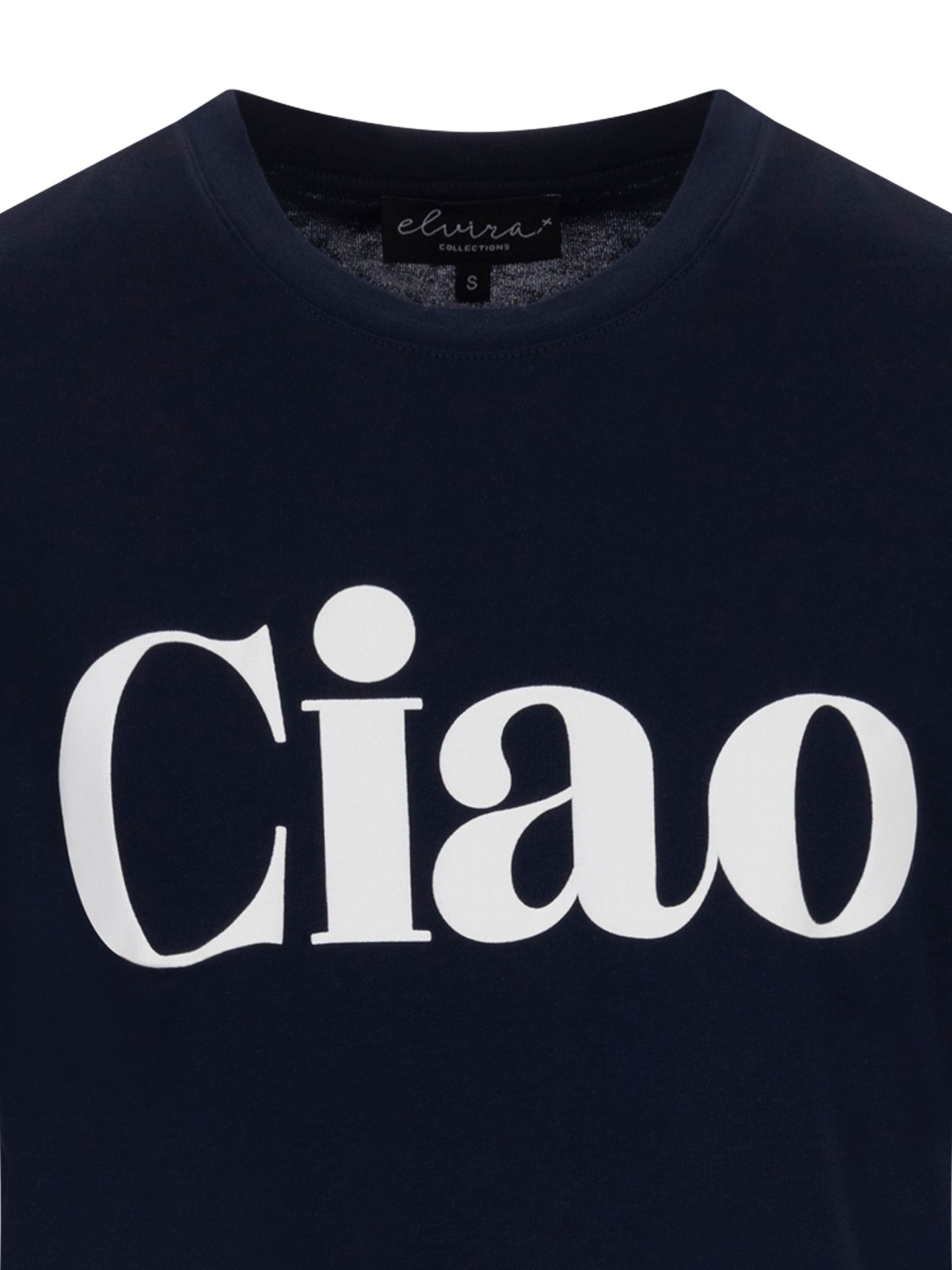 Elvira Collections T-shirt Ciao Blauw 00083437-1500
