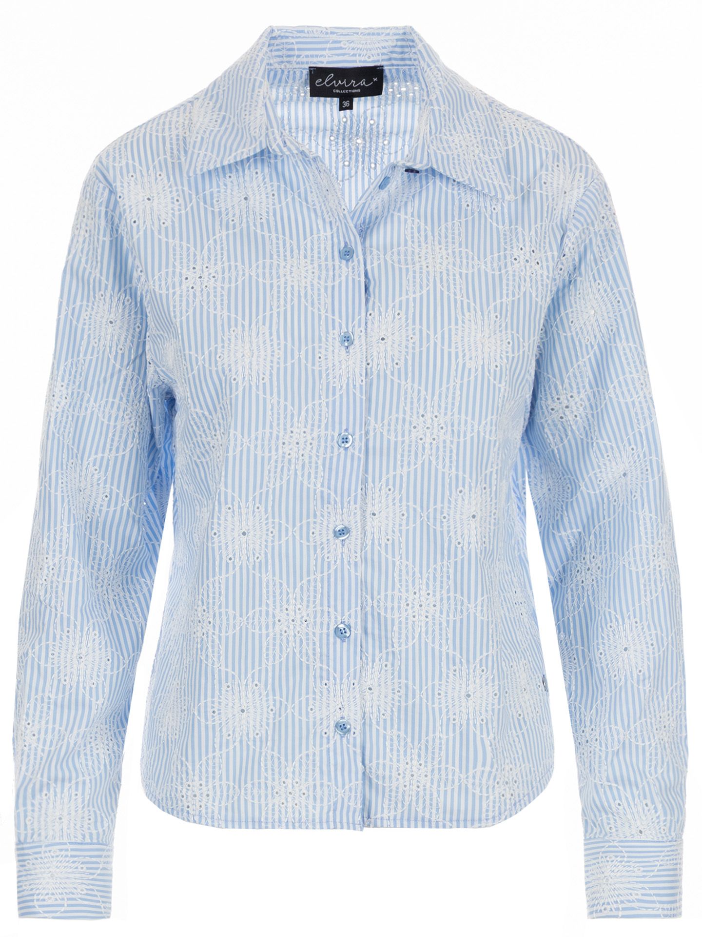 Elvira Collections Blouse Falon Blauw 00083441-1600