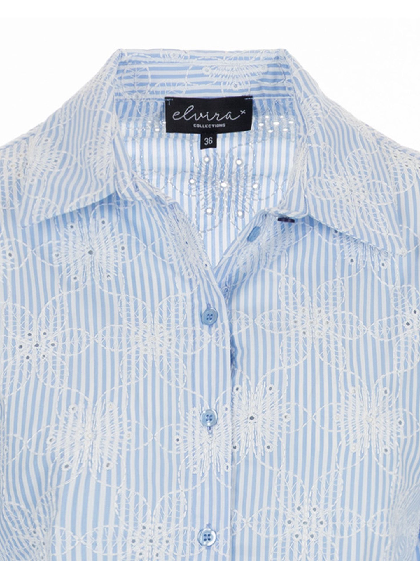 Elvira Collections Blouse Falon Blauw 00083441-1600