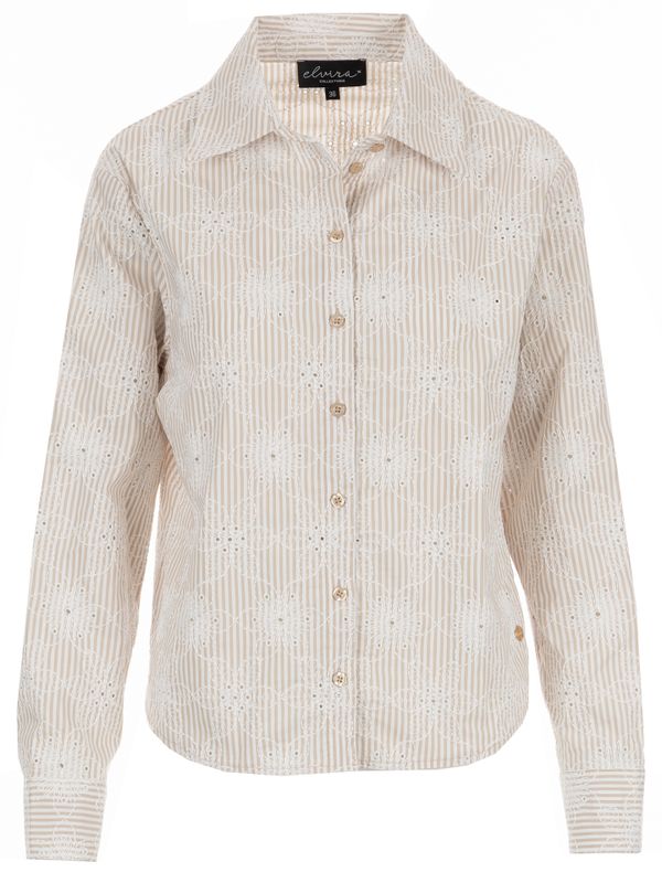 Elvira Collections Blouse Falon Beige 2900080014042