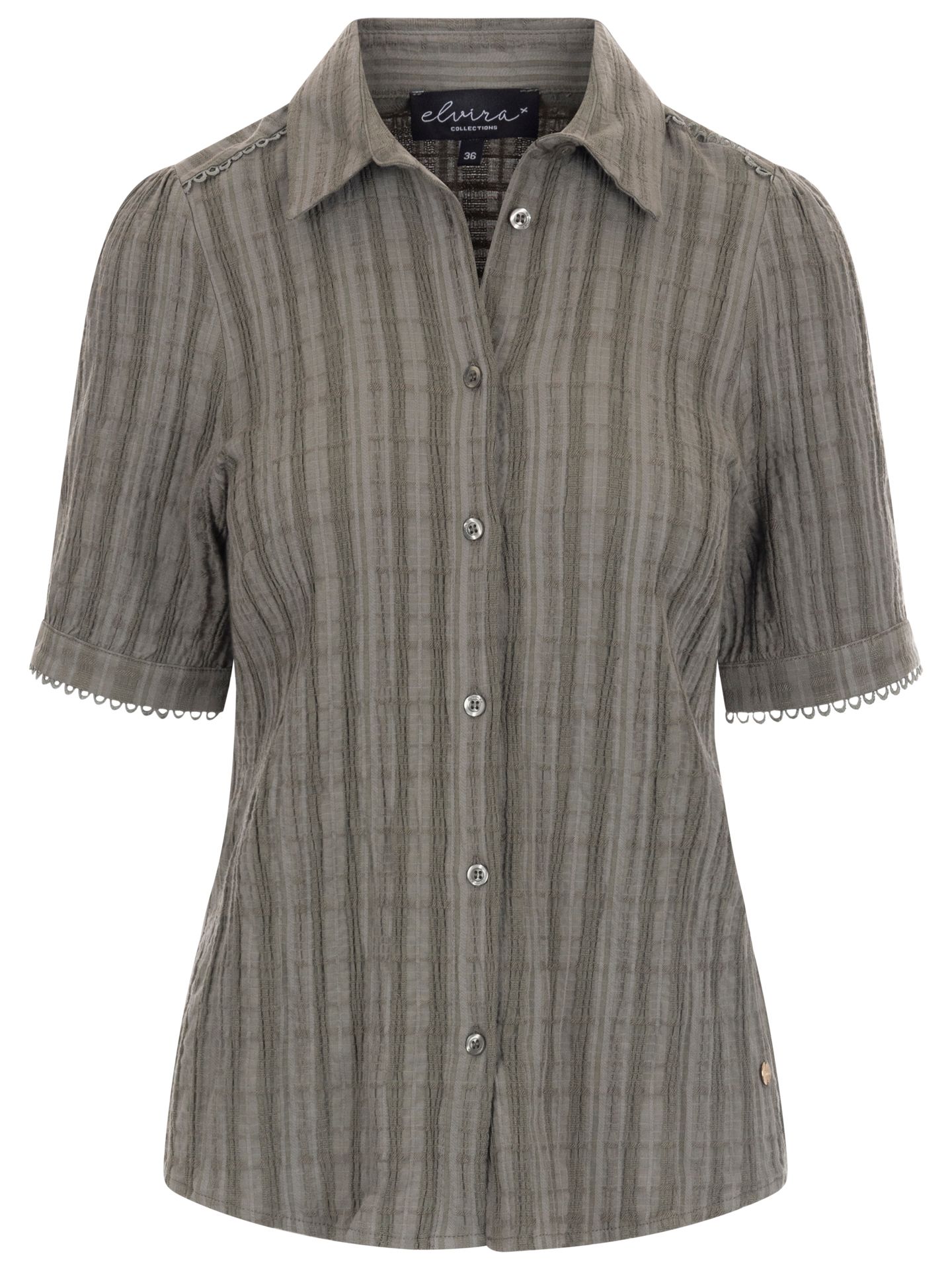 Elvira Collections Blouse Frederique Groen 00083444-6310