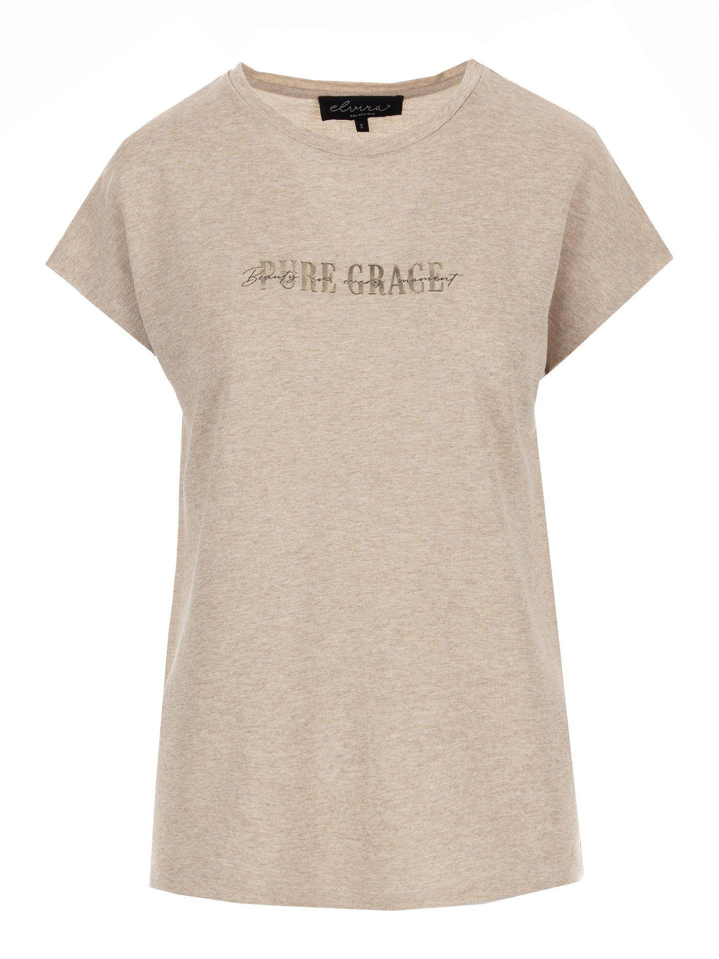 Elvira Collections T-shirt Grace  Beige 00083449-5200