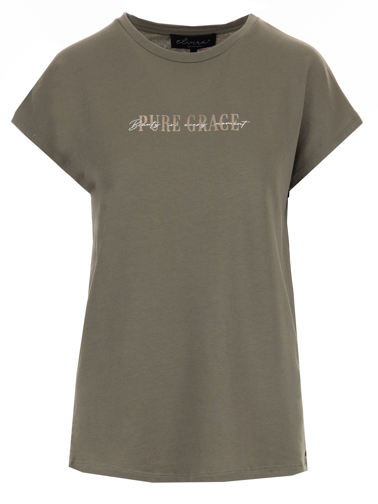 Elvira Collections T-shirt Grace  Groen 00083449-6310