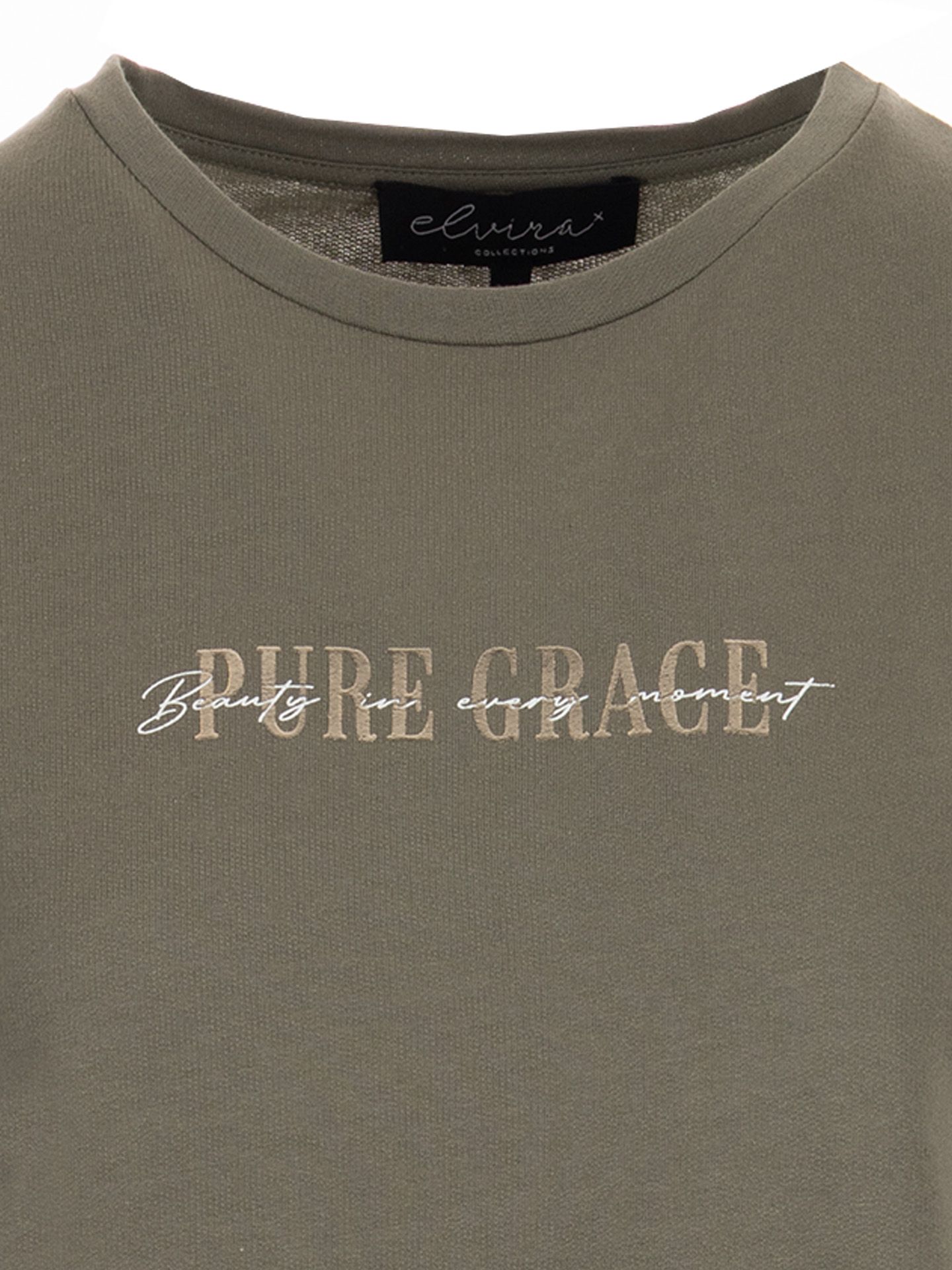 Elvira Collections T-shirt Grace  Groen 00083449-6310