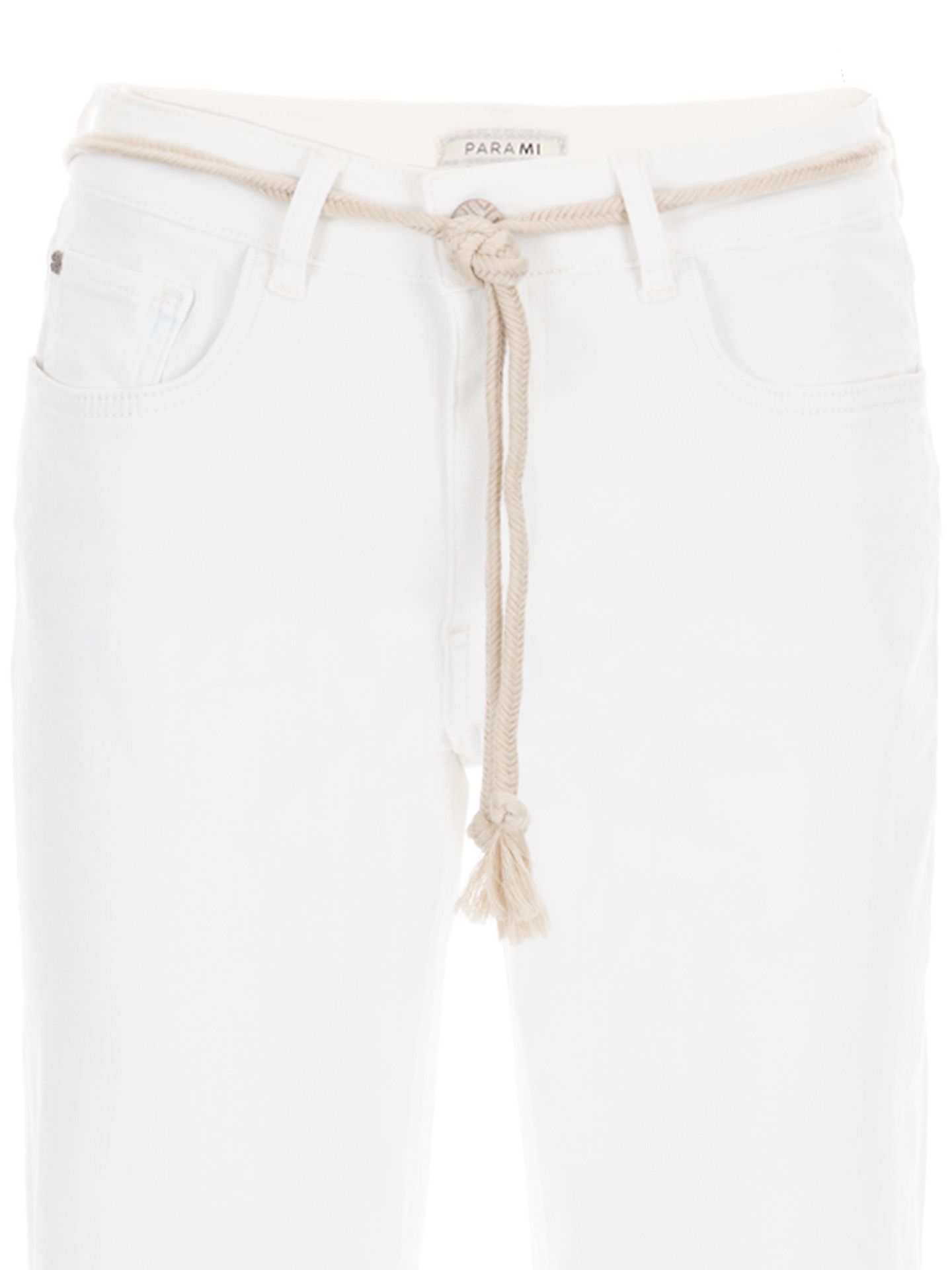 Para Mi Regular Jeans Bobby 7/8 Wit 00083469-7000