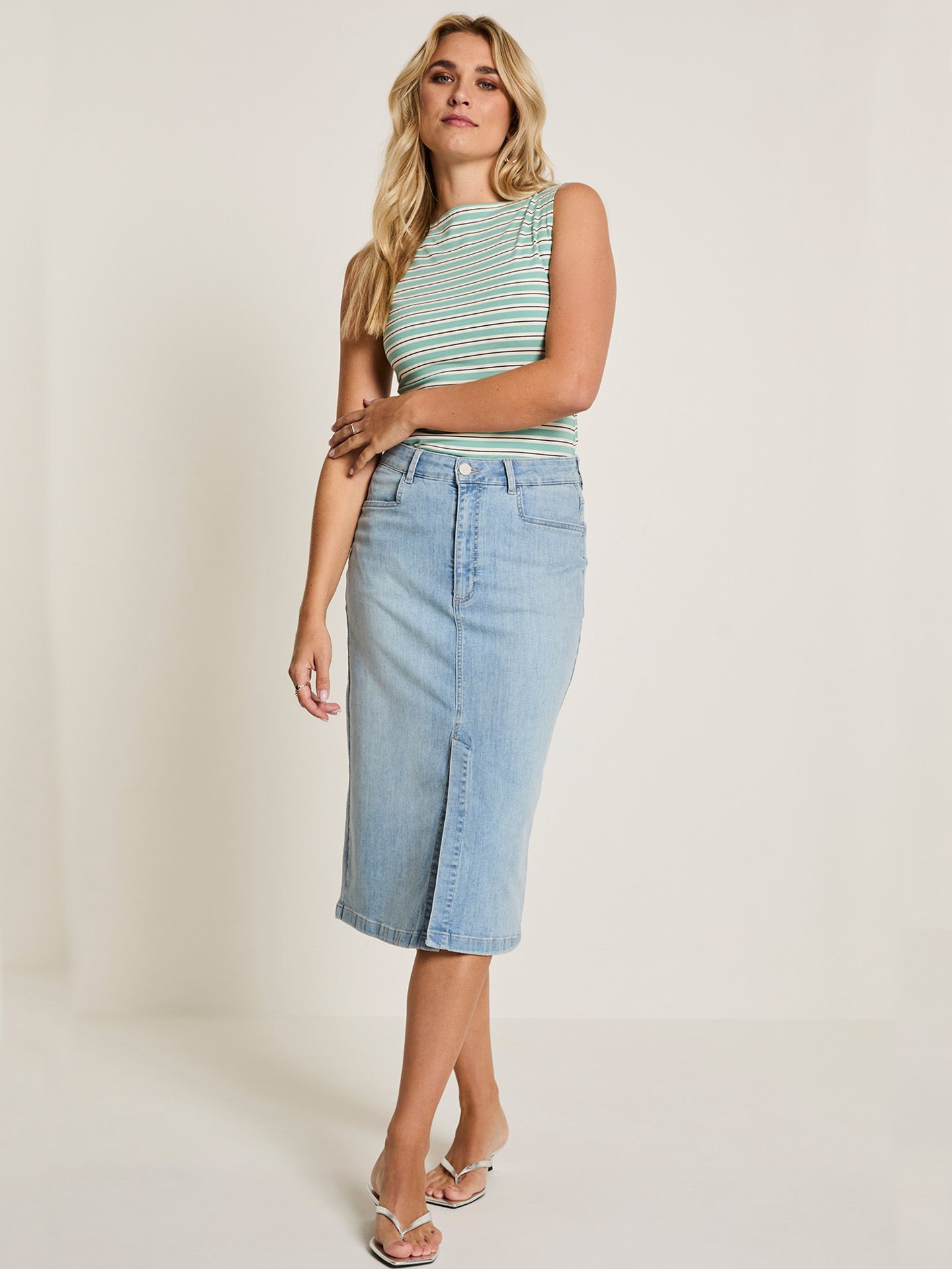 Para Mi Rok July Studs Blauw 00083474-500