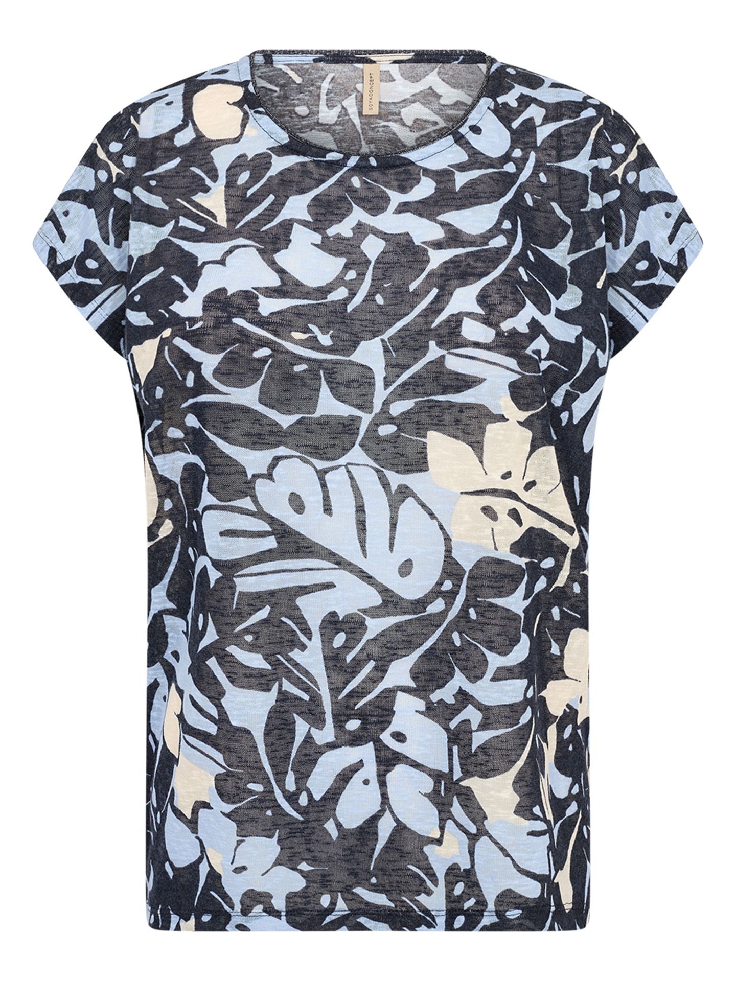 Soyaconcept T-shirt Aretha Blauw 00083491-1500