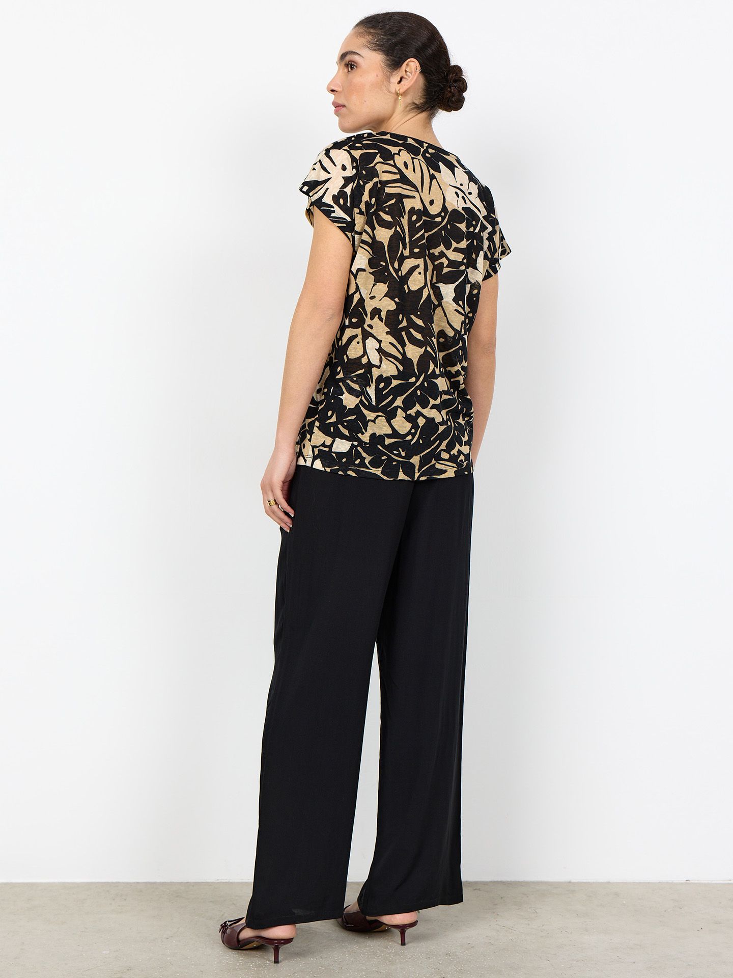 Soyaconcept T-shirt Aretha Zwart 00083491-7500